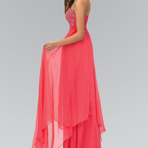 gl1061-coral-2-long-prom-pageant-chiffon-beads-open-back-zipper-strapless-sweetheart-empire