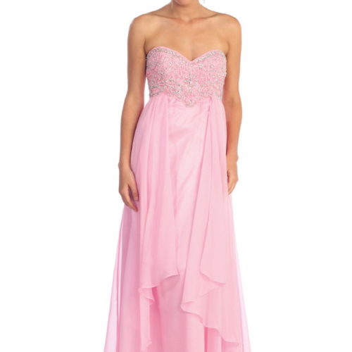 gl1061-pink-1-long-prom-pageant-chiffon-beads-open-back-zipper-strapless-sweetheart-empire