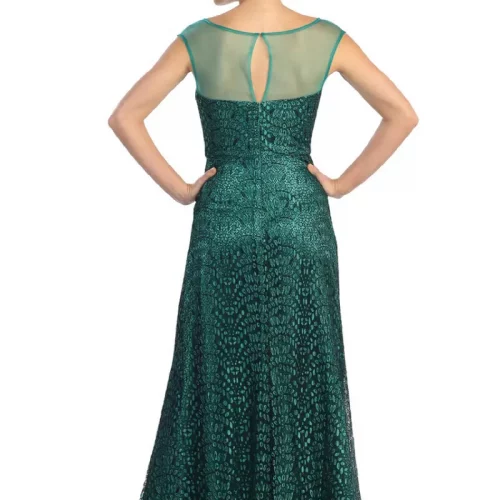 gl1089-green-2-floor-length-prom-pageant-mother-of-bride-gala-red-carpet-lace-applique-beads-sheer-back-zipper-cap-sleeve-illusion-sweetheart-a-line-pleated