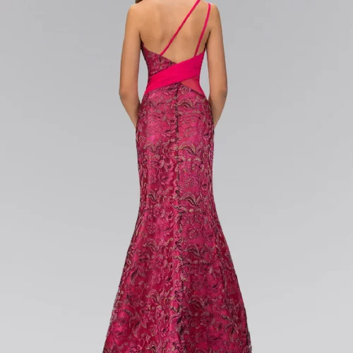 gl1095-fuchsia-2-floor-length-prom-pageant-mother-of-bride-gala-red-carpet-lace-applique-jewel-straps-zipper-one-shoulder-asymmetric-a-line