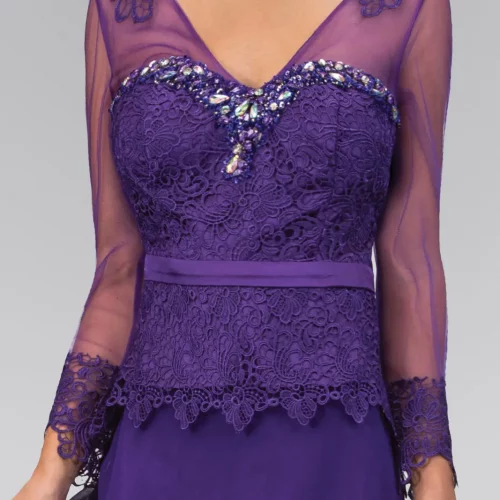 gl1097-eggplant-3-long-mother-of-bride-gala-red-carpet-lace-jewel-open-back-zipper-long-sleeve-v-neck-a-line
