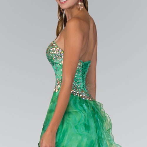 gl1098-emerald-green-2-high-low-prom-pageant-quinceanera-gala-red-carpet-organza-jewel-open-back-corset-strapless-sweetheart-a-line