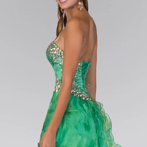 gl1098-emerald-green-2-high-low-prom-pageant-quinceanera-gala-red-carpet-organza-jewel-open-back-corset-strapless-sweetheart-a-line