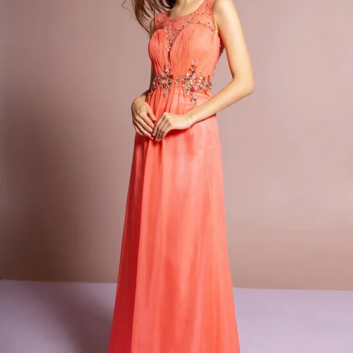 gl1131-coral-1-floor-length-prom-pageant-mother-of-bride-gala-red-carpet-chiffon-jewel-sheer-back-covered-back-zipper-sleeveless-illusion-sweetheart-a-line-ruched