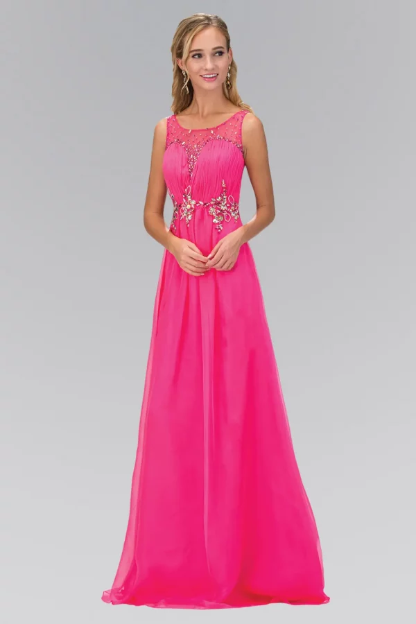 gl1131-hot-pink-1-floor-length-prom-pageant-mother-of-bride-gala-red-carpet-chiffon-jewel-sheer-back-covered-back-zipper-sleeveless-illusion-sweetheart-a-line-ruched