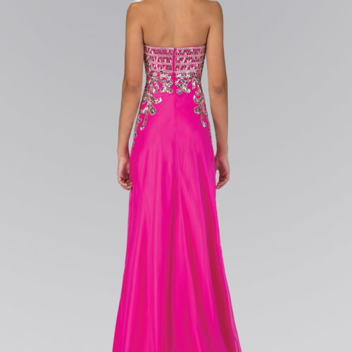gl1148-fuchsia-2-floor-length-prom-pageant-mother-of-bride-gala-red-carpet-chiffon-beads-sequin-open-back-zipper-strapless-sweetheart-a-line