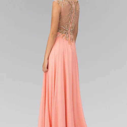 gl1305-coral-2-floor-length-prom-pageant-mother-of-bride-gala-red-carpet-chiffon-beads-sheer-back-zipper-sleeveless-boat-neck-a-line