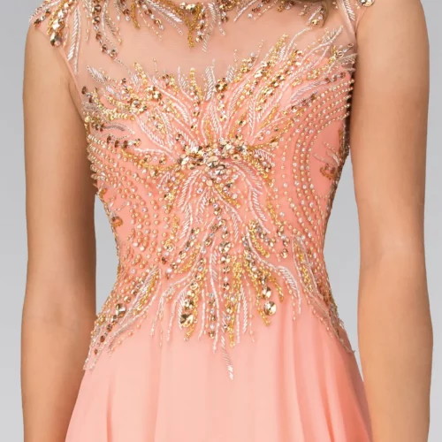 gl1305-coral-3-floor-length-prom-pageant-mother-of-bride-gala-red-carpet-chiffon-beads-sheer-back-zipper-sleeveless-boat-neck-a-line
