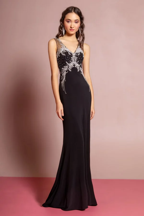 gl1358-black-1-tail-prom-pageant-gala-red-carpet-jersey-jewel-sheer-back-zipper-sleeveless-v-neck-mermaid-trumpet