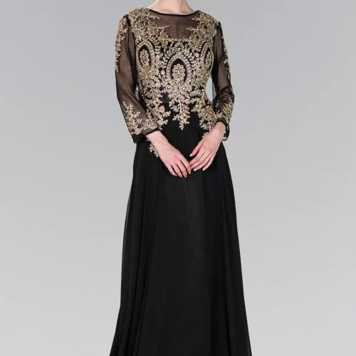 gl1368-black-1-floor-length-mother-of-bride-chiffon-mesh-embroidery-sheer-back-zipper-three-quarter-sleeve-boat-neck-mermaid-trumpet