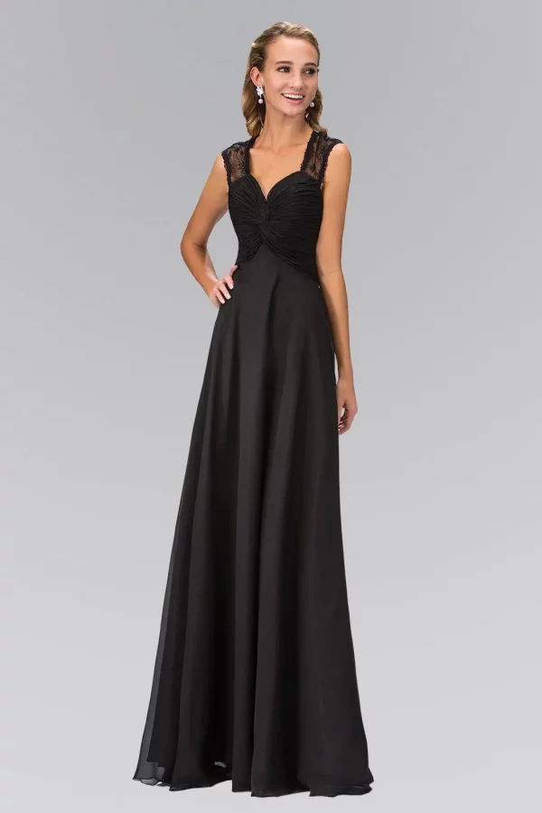 gl1376-black-1-floor-length-prom-pageant-bridesmaids-lace-open-back-zipper-sleeveless-v-neck-empire-ruched