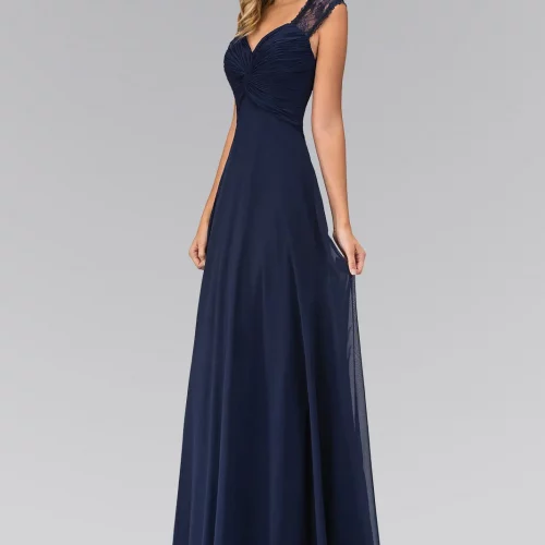 gl1376-navy-1-floor-length-prom-pageant-bridesmaids-lace-open-back-zipper-sleeveless-v-neck-empire-ruched