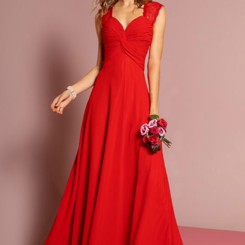 gl1376-red-1-floor-length-prom-pageant-bridesmaids-lace-open-back-zipper-sleeveless-v-neck-empire-ruched