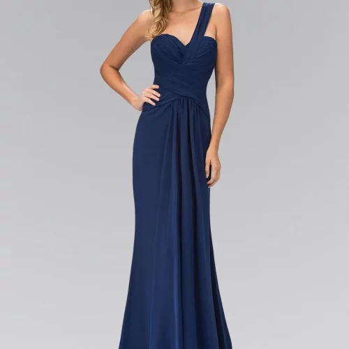gl1390-navy-1-floor-length-bridesmaids-chiffon-open-back-straps-zipper-one-shoulder-sweetheart-a-line-ruched