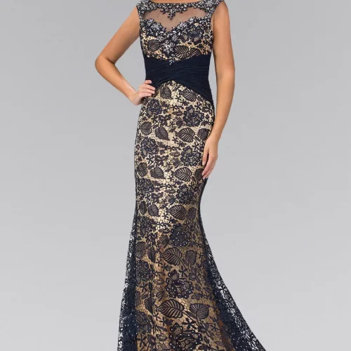 gl1415-navy-1-floor-length-prom-pageant-mother-of-bride-gala-red-carpet-lace-beads-covered-back-zipper-sleeveless-illusion-sweetheart-mermaid-trumpet