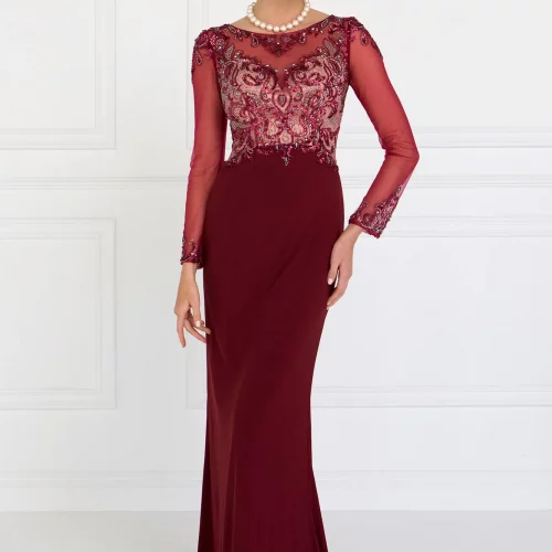 gl1506-burgundy-1-long-mother-of-bride-red-carpet-jersey-beads-jewel-sheer-back-zipper-long-sleeve-illusion-sweetheart-mermaid-trumpet