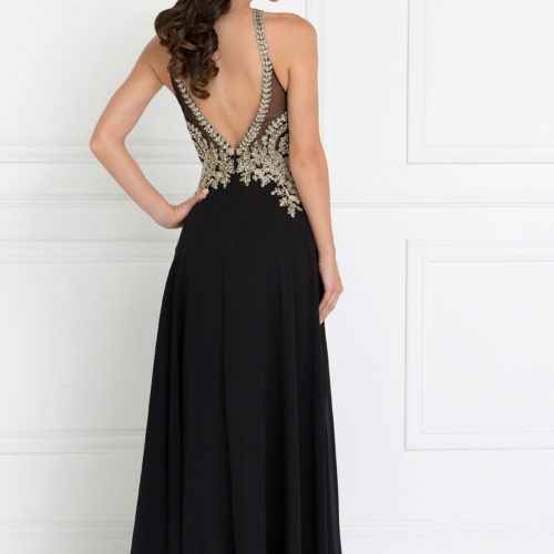gl1526-black-2-floor-length-prom-pageant-bridesmaids-mother-of-bride-gala-red-carpet-chiffon-embroidery-jewel-open-back-zipper-v-back-sleeveless-high-neck-a-line