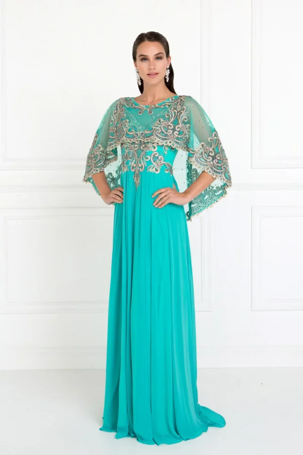 gl1527-green-1-long-prom-pageant-mother-of-bride-gala-red-carpet-chiffon-embroidery-jewel-covered-back-zipper-cape-sleeve-crew-neck-a-line