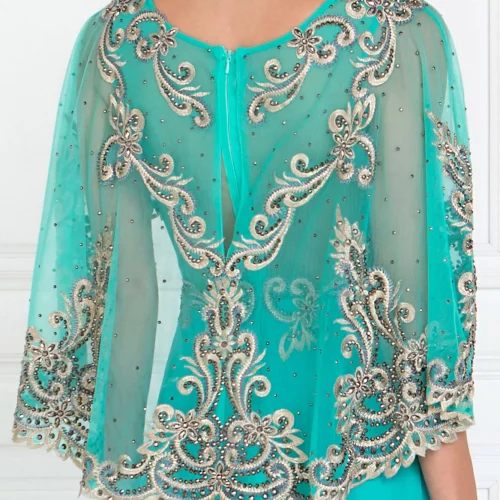gl1527-green-4-long-prom-pageant-mother-of-bride-gala-red-carpet-chiffon-embroidery-jewel-covered-back-zipper-cape-sleeve-crew-neck-a-line
