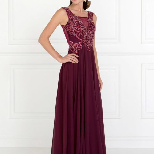 gl1566-burgundy-1-long-prom-pageant-mother-of-bride-gala-red-carpet-chiffon-beads-sequin-sheer-back-zipper-sleeveless-illusion-v-neck-a-line