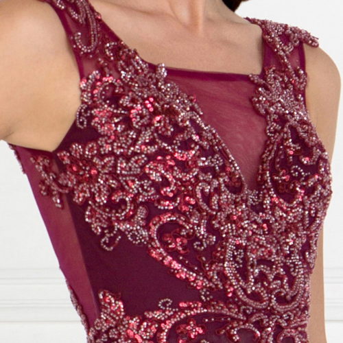 gl1566-burgundy-3-long-prom-pageant-mother-of-bride-gala-red-carpet-chiffon-beads-sequin-sheer-back-zipper-sleeveless-illusion-v-neck-a-line