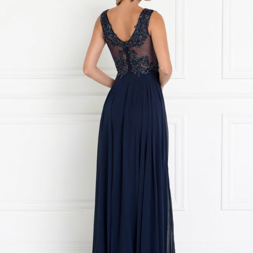 gl1566-navy-2-long-prom-pageant-mother-of-bride-gala-red-carpet-chiffon-beads-sequin-sheer-back-zipper-sleeveless-illusion-v-neck-a-line
