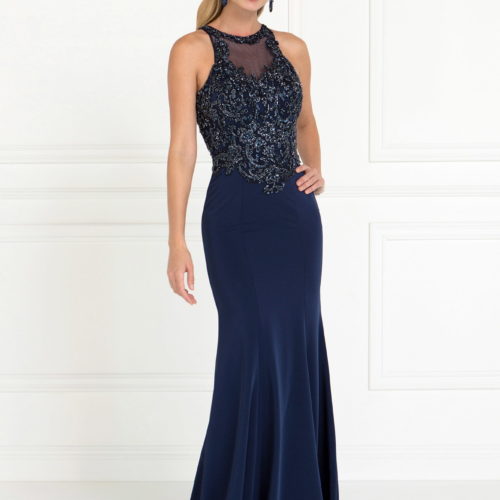 gl1568-navy-1-long-prom-pageant-mother-of-bride-gala-red-carpet-satin-beads-sequin-zipper-sleeveless-high-neck-mermaid-trumpet
