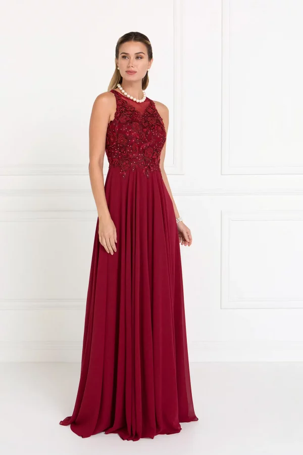 gl1570-burgundy-1-long-prom-pageant-bridesmaids-mother-of-bride-gala-red-carpet-chiffon-embroidery-jewel-sheer-back-zipper-sleeveless-high-neck-a-line