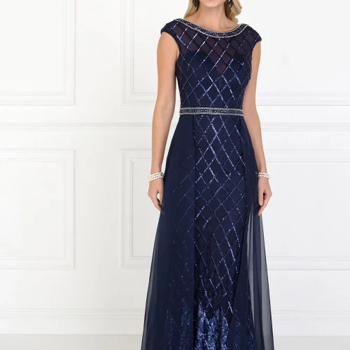 gl1577-navy-1-long-prom-pageant-mother-of-bride-gala-red-carpet-chiffon-beads-jewel-sequin-open-back-zipper-cap-sleeve-boat-neck-empire