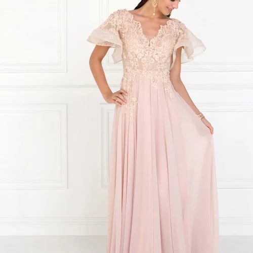 gl1587-champagne-1-long-prom-pageant-mother-of-bride-gala-red-carpet-chiffon-beads-jewel-sheer-back-zipper-short-sleeve-v-neck-a-line-ruffle