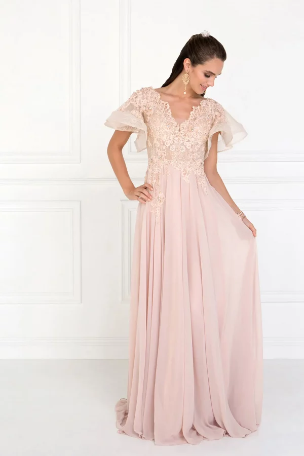 gl1587-champagne-1-long-prom-pageant-mother-of-bride-gala-red-carpet-chiffon-beads-jewel-sheer-back-zipper-short-sleeve-v-neck-a-line-ruffle