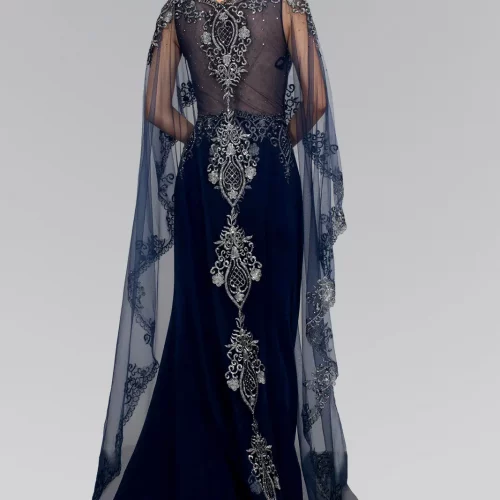 gl1596-navy-2-floor-length-prom-pageant-mother-of-bride-gala-red-carpet-rome-jersey-applique-beads-metallic-sheer-back-zipper-sleeveless-v-neck-mermaid-trumpet-cape