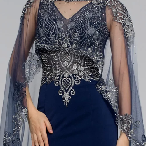gl1596-navy-3-floor-length-prom-pageant-mother-of-bride-gala-red-carpet-rome-jersey-applique-beads-metallic-sheer-back-zipper-sleeveless-v-neck-mermaid-trumpet-cape