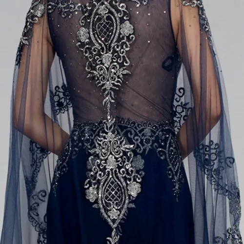 gl1596-navy-4-floor-length-prom-pageant-mother-of-bride-gala-red-carpet-rome-jersey-applique-beads-metallic-sheer-back-zipper-sleeveless-v-neck-mermaid-trumpet-cape