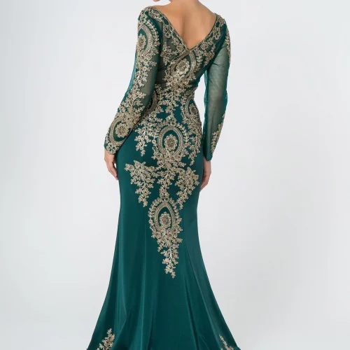 gl1597-teal-2-long-prom-pageant-mother-of-bride-gala-red-carpet-rome-jersey-embroidery-jewel-sheer-back-v-back-long-sleeve-boat-neck-mermaid-trumpet