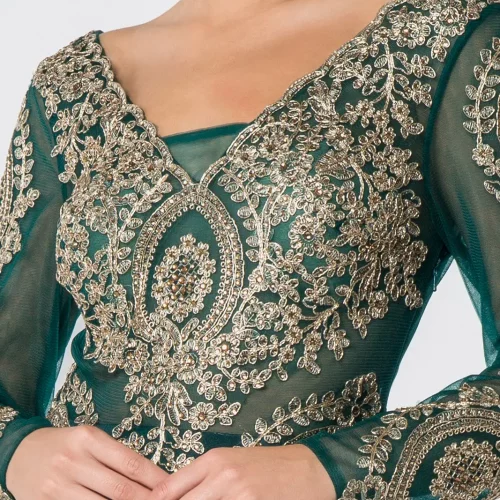 gl1597-teal-3-long-prom-pageant-mother-of-bride-gala-red-carpet-rome-jersey-embroidery-jewel-sheer-back-v-back-long-sleeve-boat-neck-mermaid-trumpet