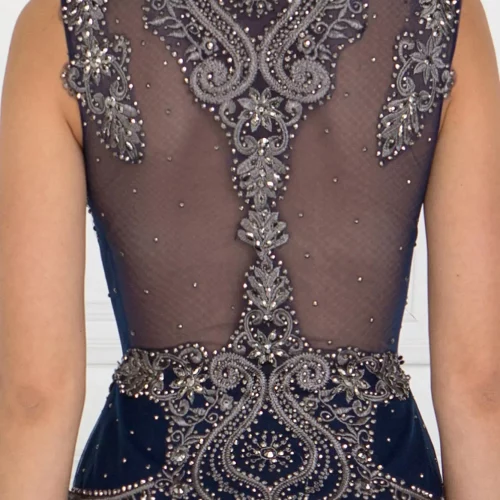 gl1598-navy-4-long-prom-pageant-mother-of-bride-gala-red-carpet-rome-jersey-embroidery-metallic-jewel-sheer-back-sleeveless-mermaid-trumpet