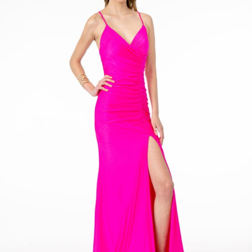 gl1816-fuchsia-1-long-prom-pageant-jersey-lace-up-zipper-spaghetti-strap-v-neck-mermaid-trumpet-slit-ruched