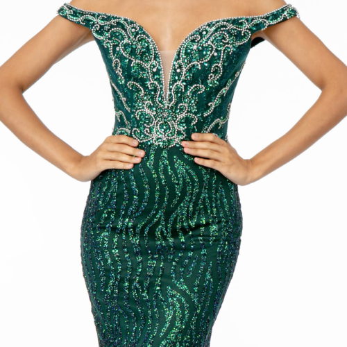 gl1818-green-3-long-prom-pageant-gala-red-carpet-mesh-beads-jewel-glitter-covered-back-zipper-cut-away-shoulder-illusion-v-neck-bodycon