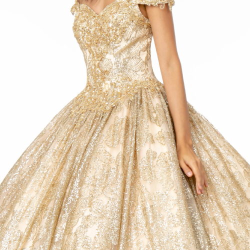 gl1820-champagne-3-floor-length-quinceanera-mesh-beads-sequin-glitter-covered-back-corset-cut-away-shoulder-sweetheart-ball-gown
