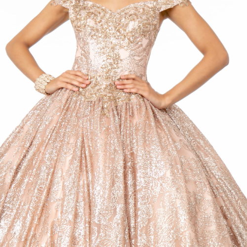 gl1820-rose-gold-3-floor-length-quinceanera-mesh-beads-sequin-glitter-covered-back-corset-cut-away-shoulder-sweetheart-ball-gown