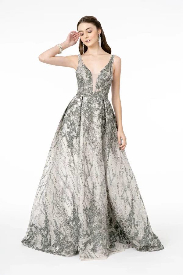 gl1835-dark-silver-1-floor-length-prom-pageant-mother-of-bride-gala-lace-embroidery-jewel-open-back-zipper-v-back-sleeveless-illusion-v-neck-a-line