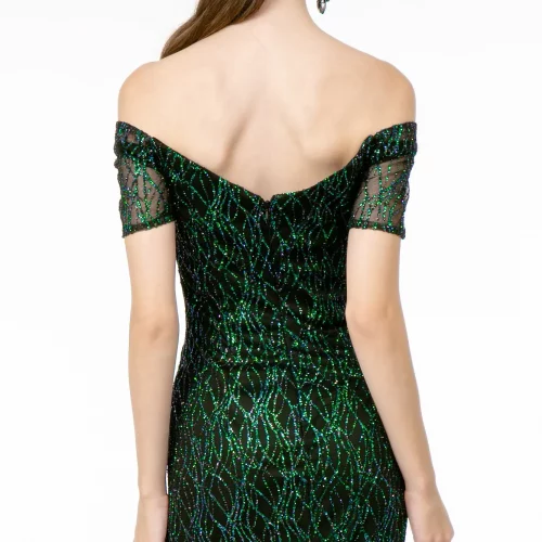 gl1846-black-green-4-floor-length-prom-pageant-gala-red-carpet-tulle-glitter-zipper-v-back-short-sleeve-v-neck-mermaid-trumpet