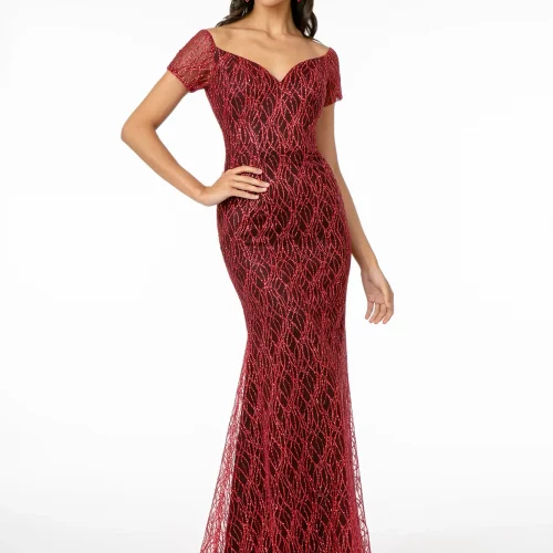 gl1846-burgundy-1-floor-length-prom-pageant-gala-red-carpet-tulle-glitter-zipper-v-back-short-sleeve-v-neck-mermaid-trumpet