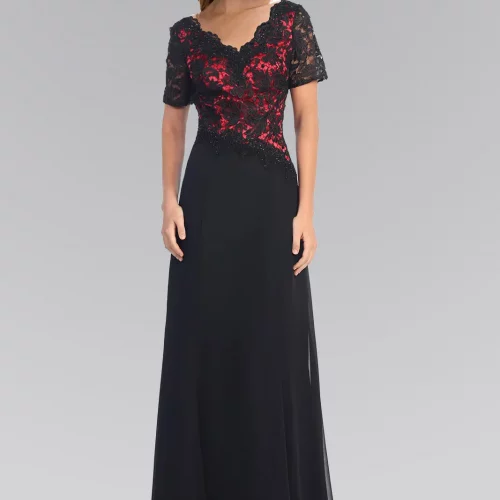gl2000-black-fuchsia-1-long-mother-of-bride-lace-beads-open-back-zipper-short-sleeve-v-neck-a-line