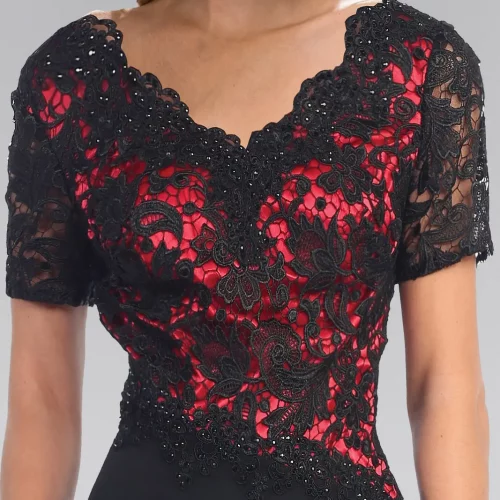 gl2000-black-fuchsia-3-long-mother-of-bride-lace-beads-open-back-zipper-short-sleeve-v-neck-a-line