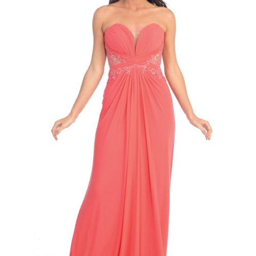 gl2016-coral-1-floor-length-prom-pageant-bridesmaids-gala-red-carpet-jersey-lace-open-back-zipper-strapless-sweetheart-mermaid-trumpet