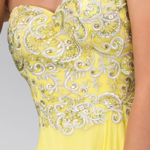 gl2018-yellow-3-floor-length-prom-pageant-gala-chiffon-beads-embroidery-open-back-zipper-strapless-sweetheart-a-line