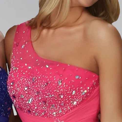gl2021-fuchsia-3-long-prom-pageant-bridesmaids-gala-red-carpet-chiffon-beads-jewel-open-back-zipper-one-shoulder-asymmetric-a-line