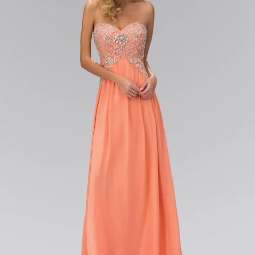 gl2036-coral-1-floor-length-prom-pageant-gala-red-carpet-chiffon-beads-open-back-zipper-strapless-sweetheart-empire